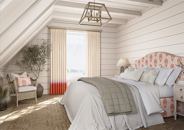 Petal & Block Monsoon Mist, Sunset - Made to Measure Curtains - Image 7